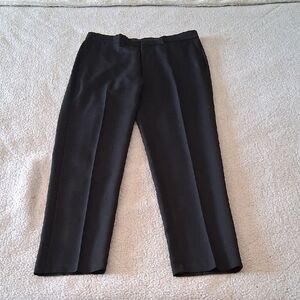 Haggar Men's Slim Straight Black Dress Pants